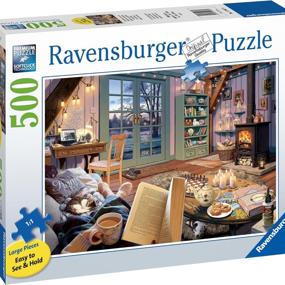 Cozy Retreat – 500-Piece Puzzle (Pre-Loved)